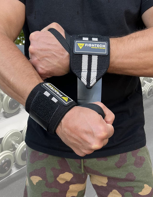 Load image into Gallery viewer, Upgraded 2022 PRO Series Wrist Wraps for Weight Lifting | 18 Inch Professional Grade Lifting Wrist Wraps for Crossfit and Powerlifting (Black, 18 Inch)
