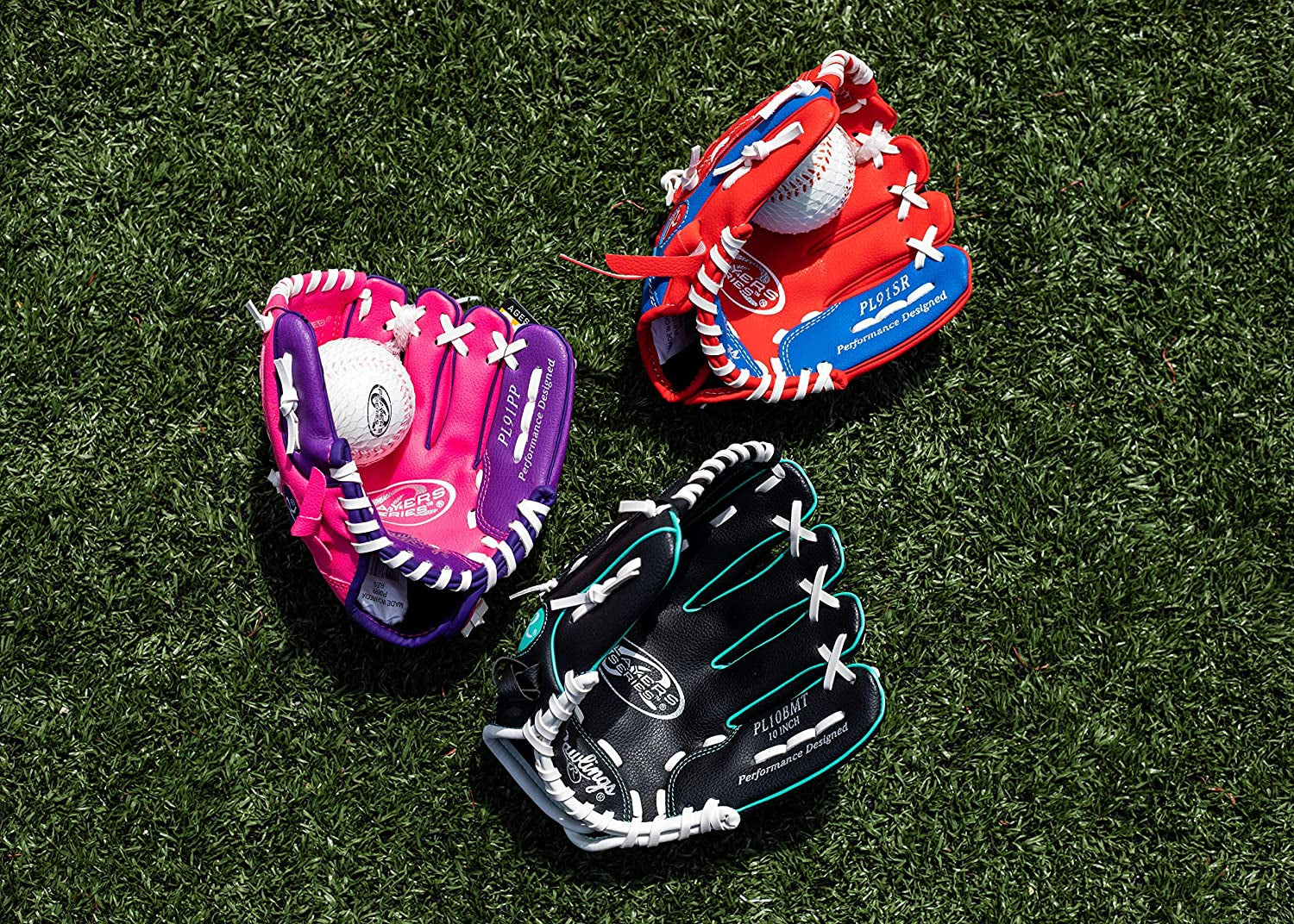 Players Glove Series | T-Ball & Youth Baseball Gloves | Sizes 9" - 11.5"