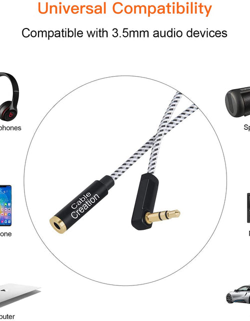 Load image into Gallery viewer, Stereo Jack Extension Cable Headphone Extension Cable 15FT 3.5Mm Male to Female Aux Extension Cable for Phones, Headphones, Speakers, Tablets, Pcs, MP3 Players and More, 4.5M
