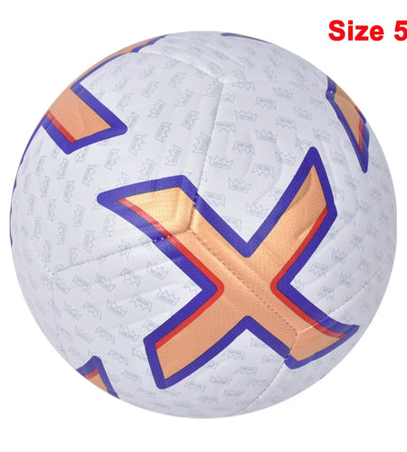 Soccer Balls Standard Size 5 Machine-Stitched Ball PU Material Sports League Outdoor Match Football Training Ball Futbol Voetbal