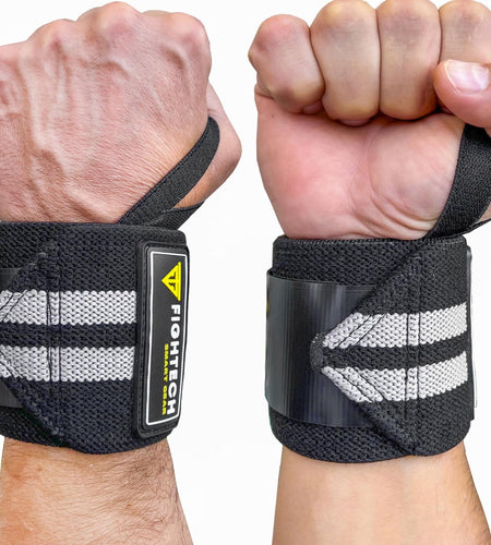 Upgraded 2022 PRO Series Wrist Wraps for Weight Lifting | 18 Inch Professional Grade Lifting Wrist Wraps for Crossfit and Powerlifting (Black, 18 Inch)