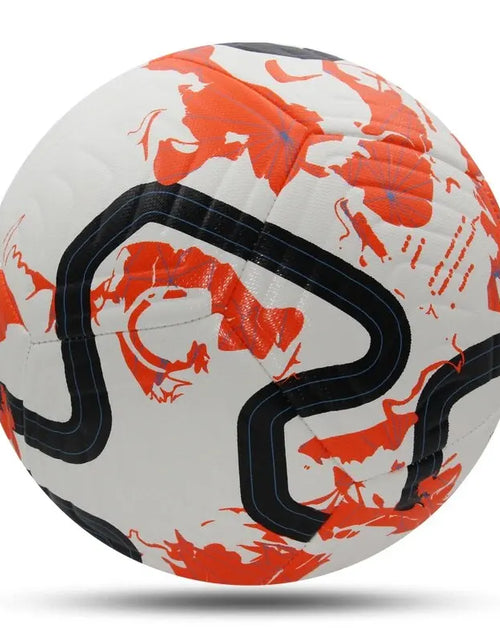 Load image into Gallery viewer, Soccer Balls Standard Size 5 Machine-Stitched Ball PU Material Sports League Outdoor Match Football Training Ball Futbol Voetbal
